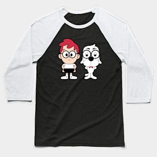 Mr Peabody and Sherman Baseball T-Shirt